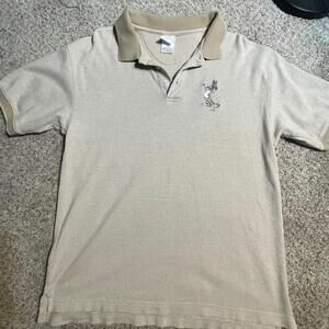 Vintage 1999 Warner Bros bugs bunny golf polo men's small